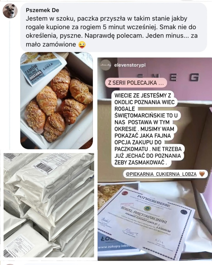 Wysyłka Rogale Świętomarcińskie