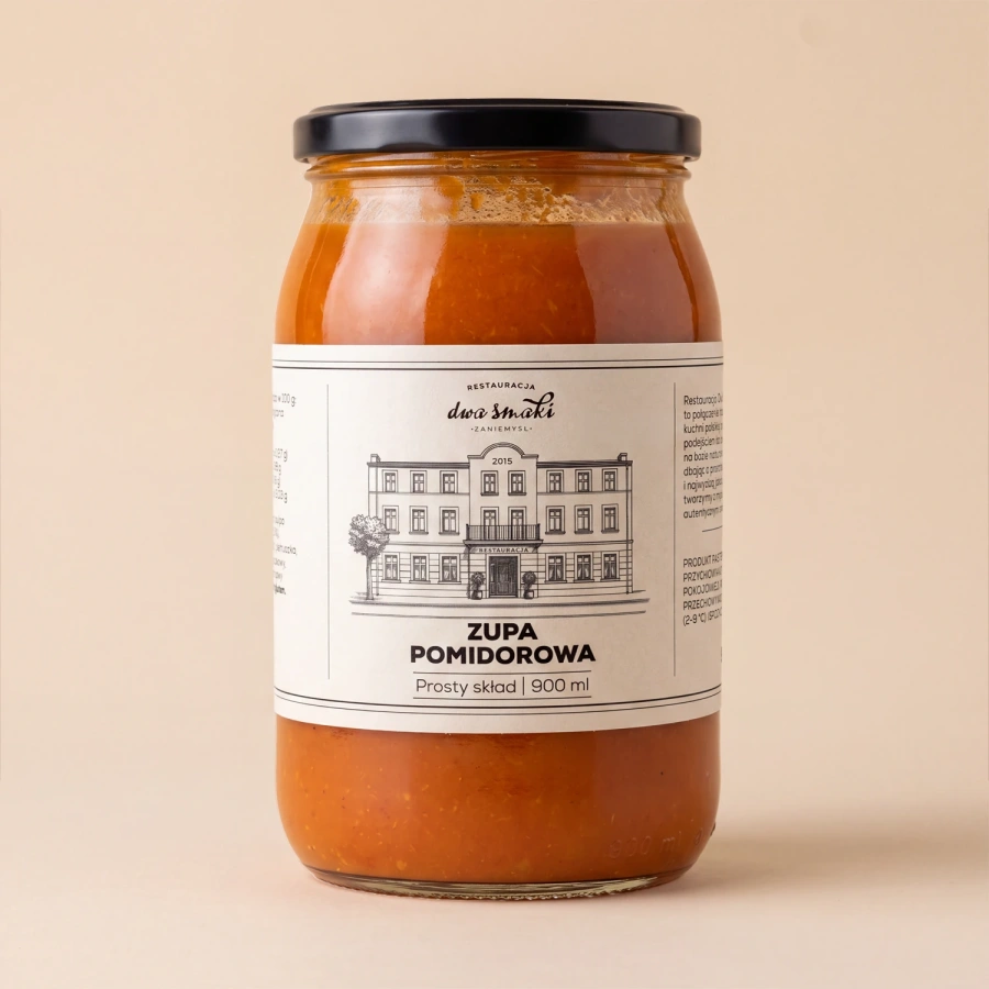 Zupa pomidorowa 900 ml w słoiku