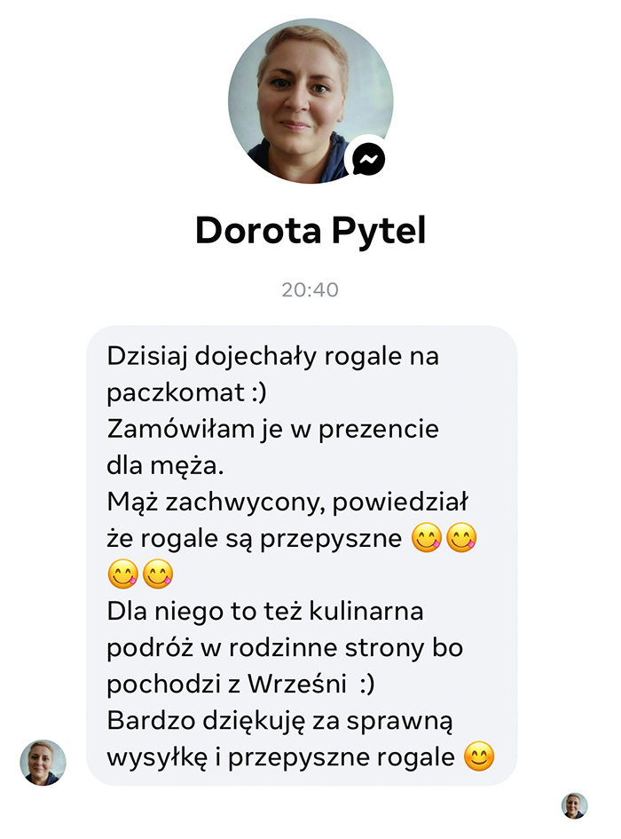 Opinia o Rogalach Świętomarcińskich